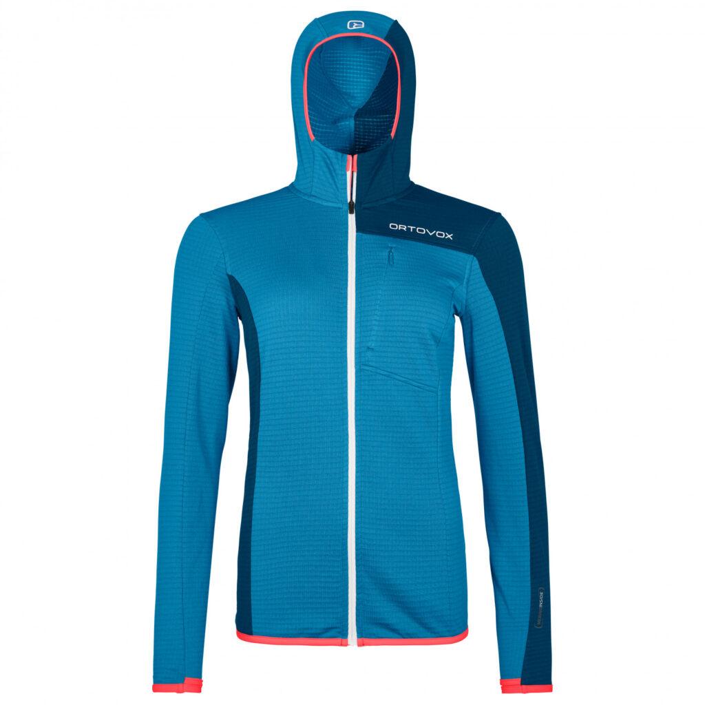 Pile donna 870570028 – ORTOVOX Fleece Light Grid Hooded JKT